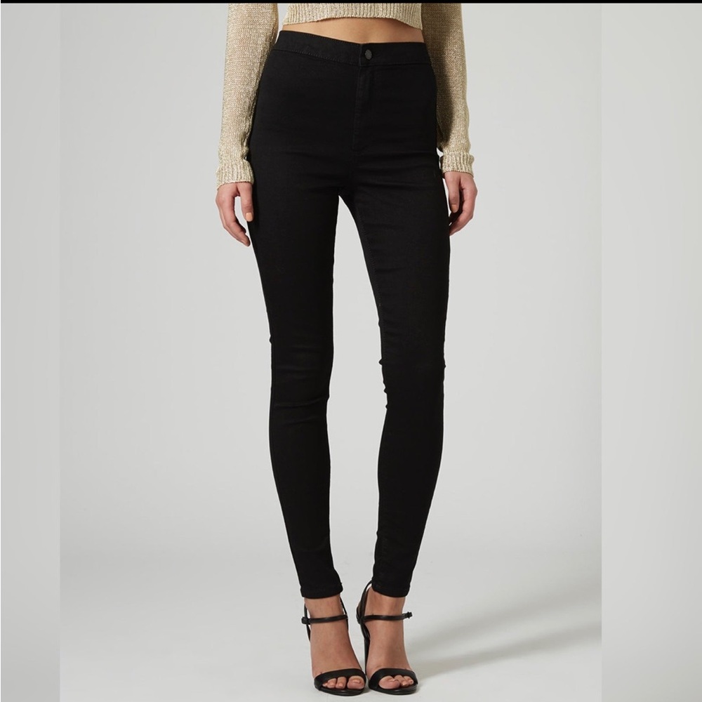 Top shop moto Joni black jeans